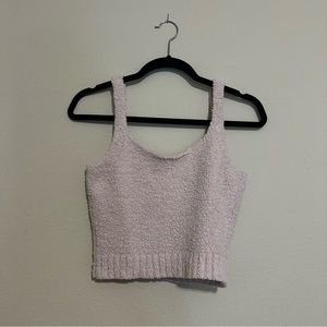 SKIMS cozy set (pale pink).